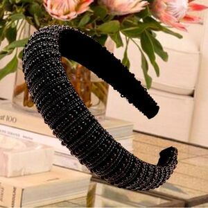 LUXURY BEADED AUSTRIAN CRYSTAL HEADBAND WOMEN ACCESSORY